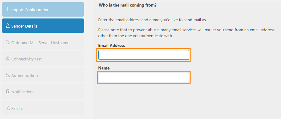 Contact Form 7 메일 전송오류